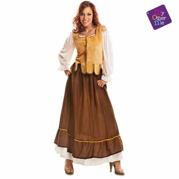 Kostume til voksne My Other Me Innkeeper Gul M/L