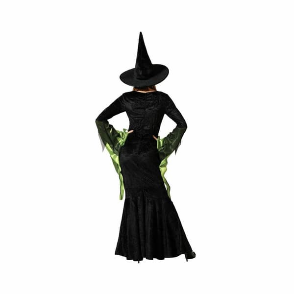 Kostume til voksne Grøn Heks Voksne - M/L