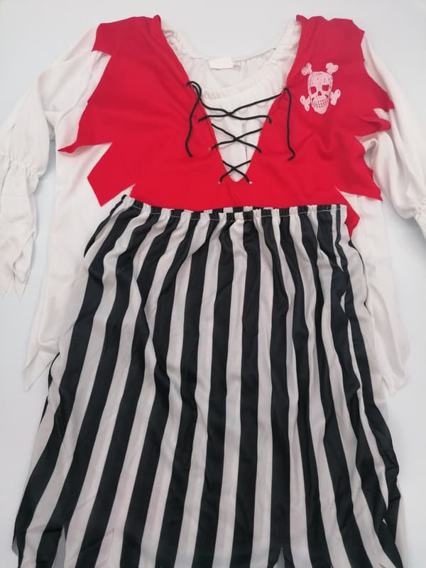 Spooktacular Costume For Children Pirate Ages 11 +(130-140cm)