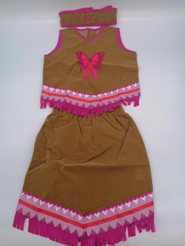 Rubies Costume For Children Indian Squaw Size 5 To 6 Years