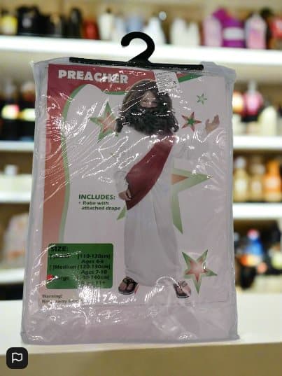 Costume For Children Roman/Greek God /Preacher/Jesus 3 Different Sizes