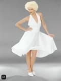 Pikkukuva 4 / 11: Costume For Adults Hollywood Glamour Girl Marilyn Monroe Ladies Dress One Size
