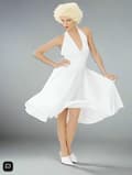 Pikkukuva 6 / 11: Costume For Adults Hollywood Glamour Girl Marilyn Monroe Ladies Dress One Size
