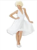 Pikkukuva 11 / 11: Costume For Adults Hollywood Glamour Girl Marilyn Monroe Ladies Dress One Size