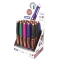 Miniatyrbild 1 av 3: Milan Display Box 20 Capsule Slim Copper Capsule Slim Copper Mekaniska Pennor 0.5 Mm Guld