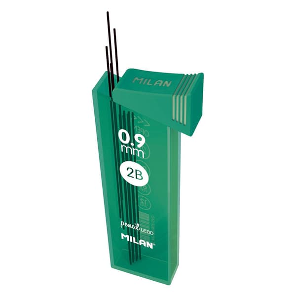 Milan Udstillingsboks 24 0.9 Mm 12 Reservedele Leads 0.9 Mm Søvfarvet