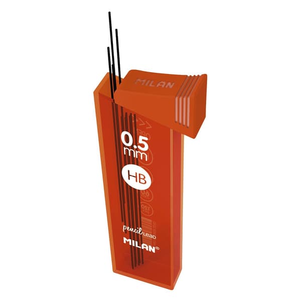 Milan Display Box 24 0.5 Mm 120 Reserv Leads 0.5 Mm Durchsichtig