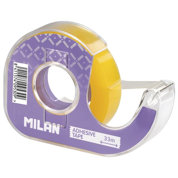 Milan Display Box 36 12 Mm X 33 M Tejp Dispensrar (transparent Ljus Gul) 12 Mm X 33 M Durchsichtig