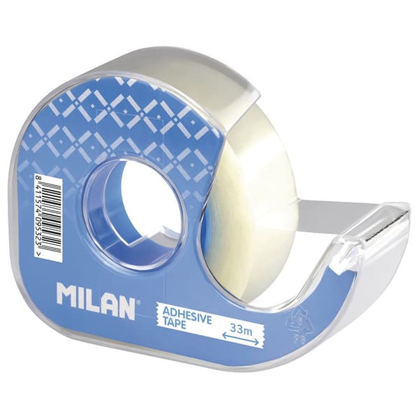 Milan Näyttöruutu 36 19 Mm X 33 M Läpinäkyvä Liima Nauha Annostelijat 19 Mm X 33 M Kirkas