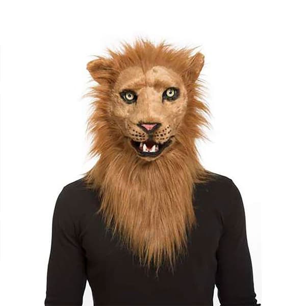 Viving Costumes Med Jaw Mobile Dibula Mask Svart