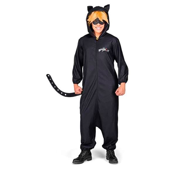 Viving Costumes Mies Mukautettu Pijama Cat Musta XS