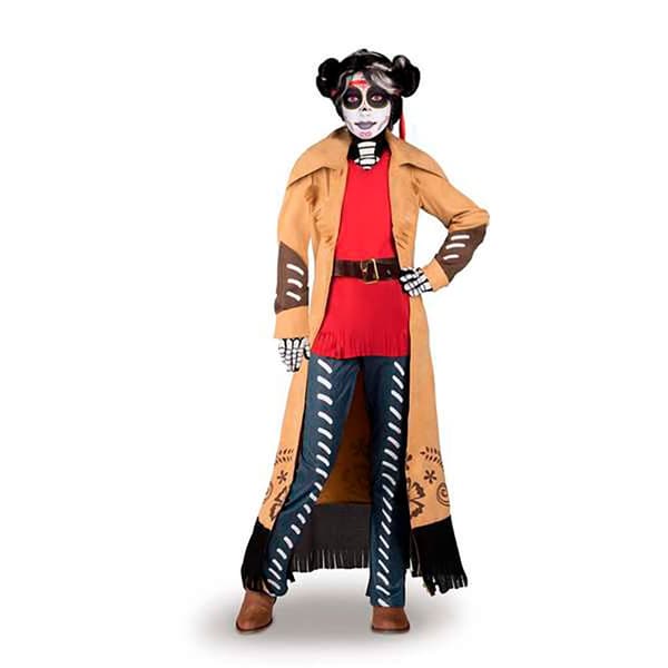 Viving Costumes Angelica Girl Custom Brun 5-6 Years