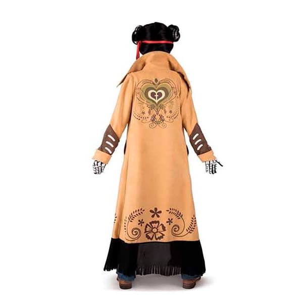 Viving Costumes Angelica Girl Custom Brun 7-9 Years