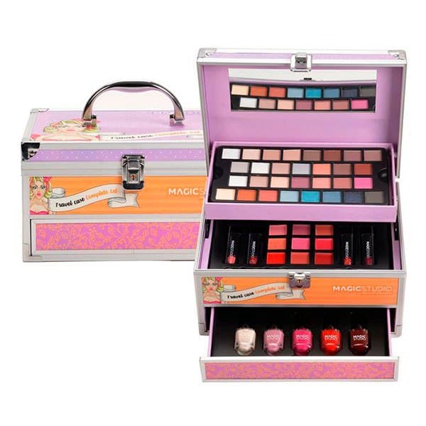 Aquarius Cosmetic Meikkikotelo Magic Studio Pin Up Travel Kirkas