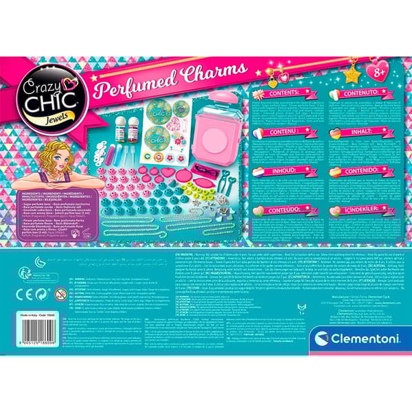 Clementoni Crazy Chic Perfumed Charms Rosa