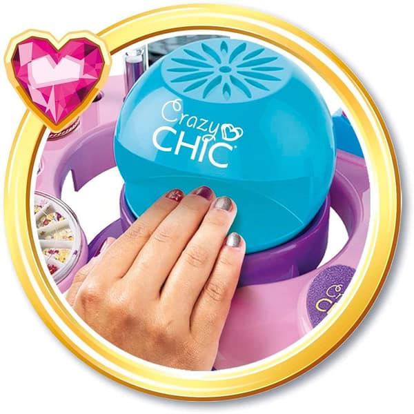 Clementoni Design Dine Negle Crazy Chic Cool Nail Art Transparent