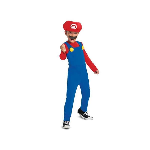 Liragram Luxury Junior Custom Nintendo Super Mario De Sininen 4-6 Years