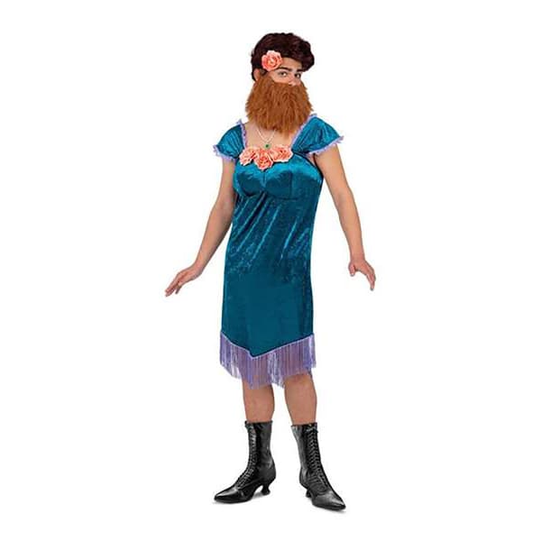 Viving Costumes Mies Mukautettu Barbuda Sininen M