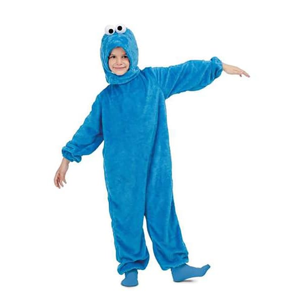 Viving Costumes Basic Cookie Monster Mukautettu Junior Sininen 10-12 Years