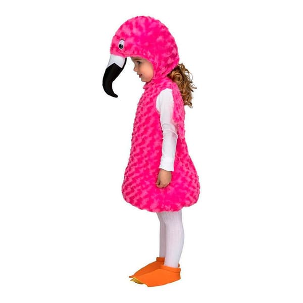 Viving Costumes Täytetty Tyttö Custom Flamenco Pinkki 12-24 Months