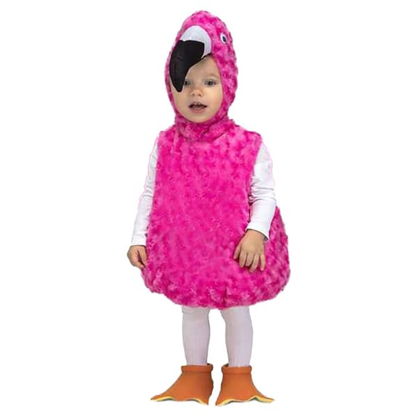 Viving Costumes Täytetty Tyttö Custom Flamenco Pinkki 12-24 Months
