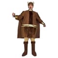 Miniatyrbillede 1 af 3: Viving Costumes Vikingemand Custom Gordo Brun M-L