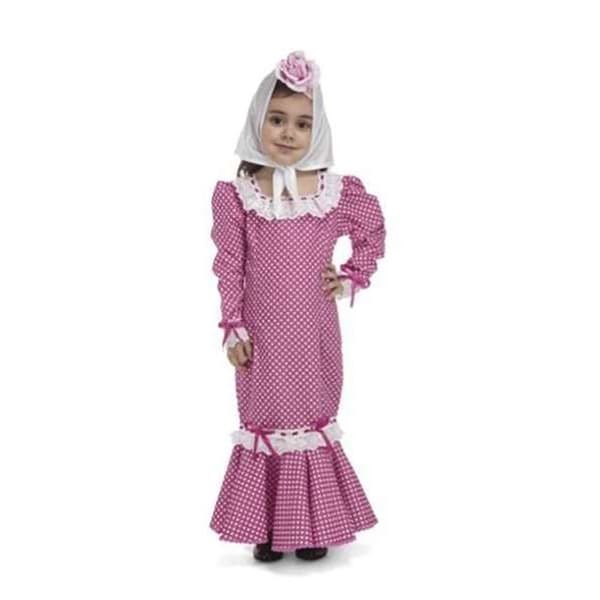 Viving Costumes Madrid Girl Custom Pinkki 10-12 Years