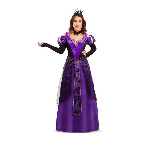 Viving Costumes Queen Custom Medieval Violetti M-L