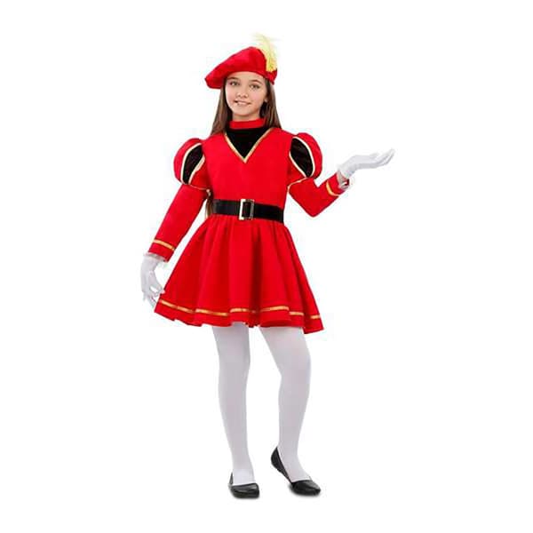 Viving Costumes Side Brugerdefinerede Junior Rød 3-4 Years