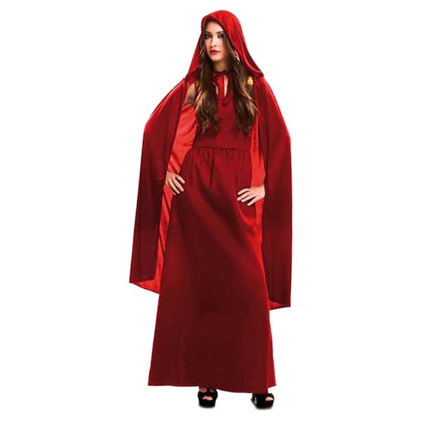 Viving Costumes Rød Troldkvinde Custom Rød M-L