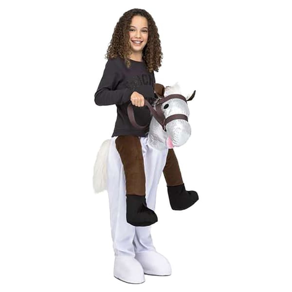 Viving Costumes Horse Kids Custom Ride-on Ruskea 10-12 Years