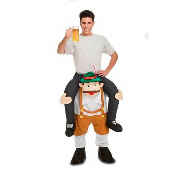 Viving Costumes Brugerdefinerede Ride-on Oktoberfest Orange M-L