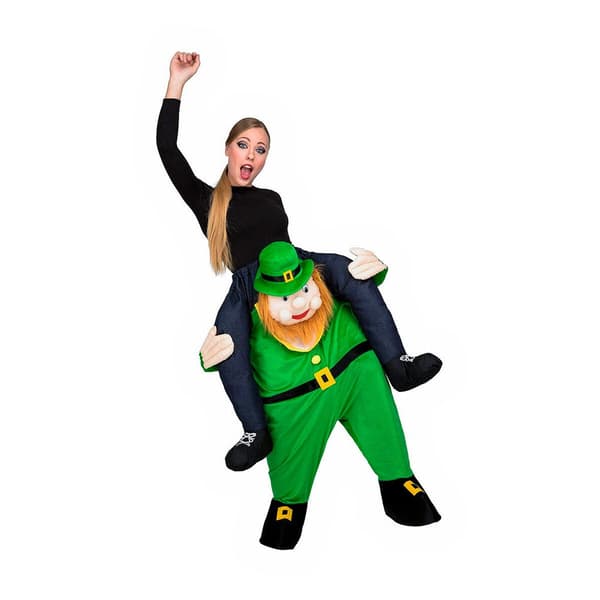 Viving Costumes Mand Custom Ride-on St Patrick Grøn M-L