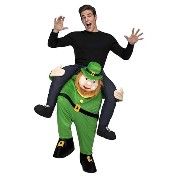 Viving Costumes Mies Mukautettu Ride-on St Patrick Vihreä M-L