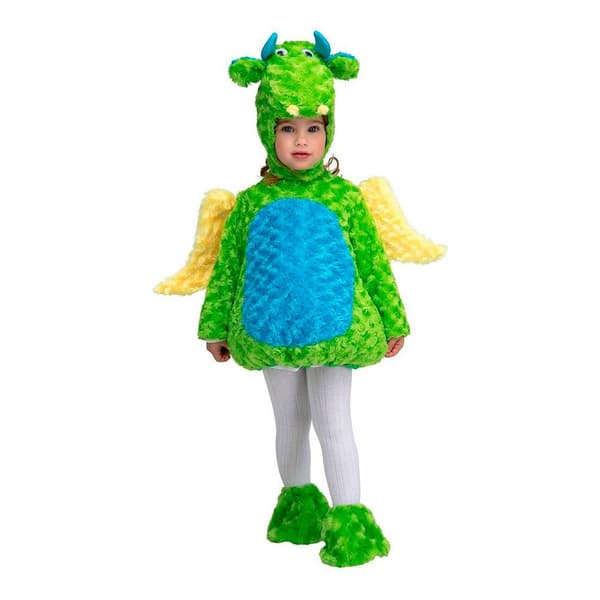 Viving Costumes Täytetyt Dragon Kids-muokattu Monivärinen 3-4 Years