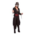 Miniatyrbild 4 av 4: Viving Costumes Kvinna Custom Voodoo Master Röd M-L