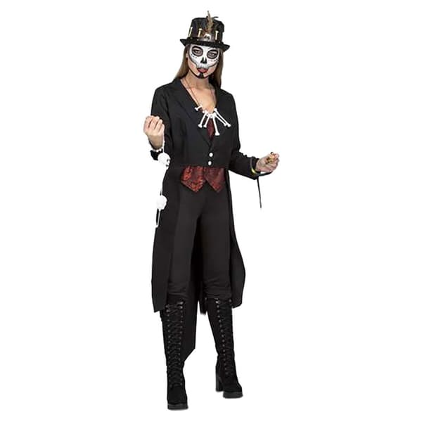 Viving Costumes Kvinde Custom Voodoo Master Rød M-L
