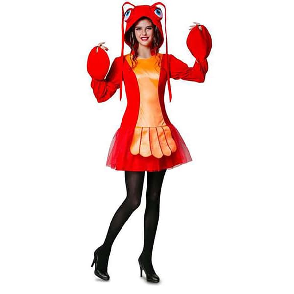 Viving Costumes Hummer Kvinde Custom Orange S