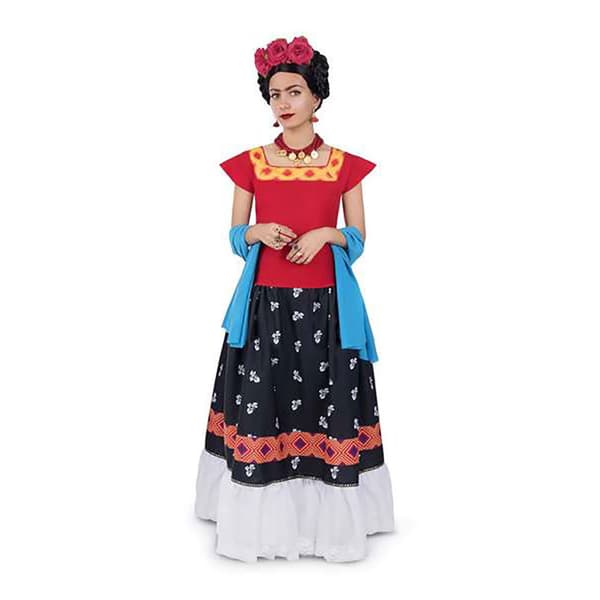 Viving Costumes Nainen Custom Frida Kahlo Monivärinen M-L