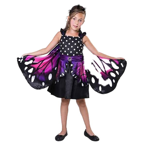 Viving Costumes Sommerfuglepige Custom Rosa 5-6 Years
