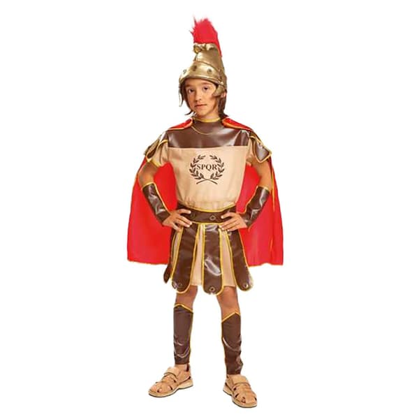 Viving Costumes Roman Centurion Kids Custom Röd 7-9 Years