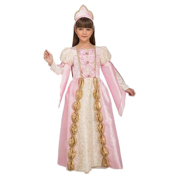Viving Costumes Queen Girl Custom Rosa 7-9 Years