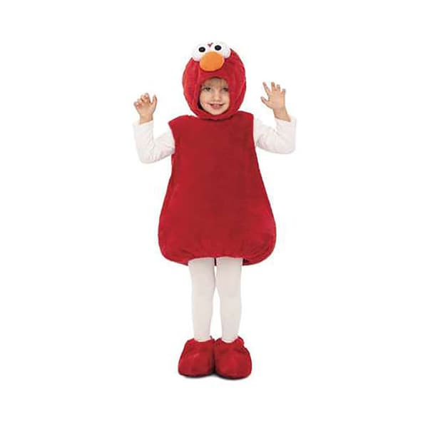 Viving Costumes Täytetty Eläin Junior Custom Elmo Punainen 5-6 Years