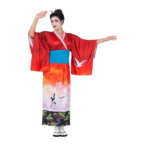 Viving Costumes Nainen Custom Geisha Monivärinen M