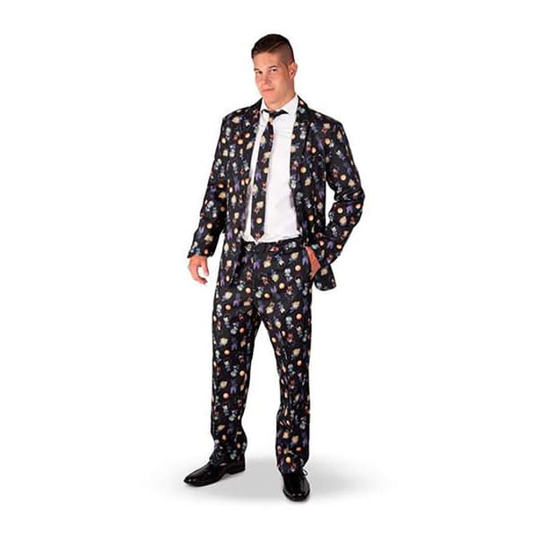 Viving Costumes Suit Man Custom Dragon Ball Monivärinen XL