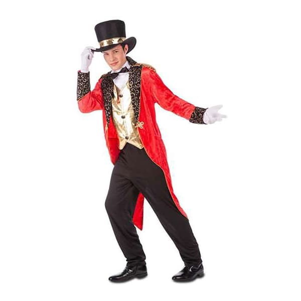 Viving Costumes Ringmester Custom Rød S