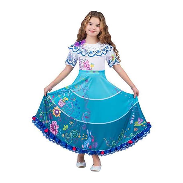 Viving Costumes Colombiansk Pige Brugerdefineret Flerfarvet 3-4 Years