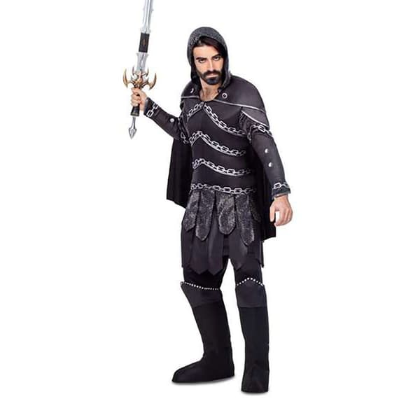 Viving Costumes Mörk Man Custom Guerrero Svart M-L