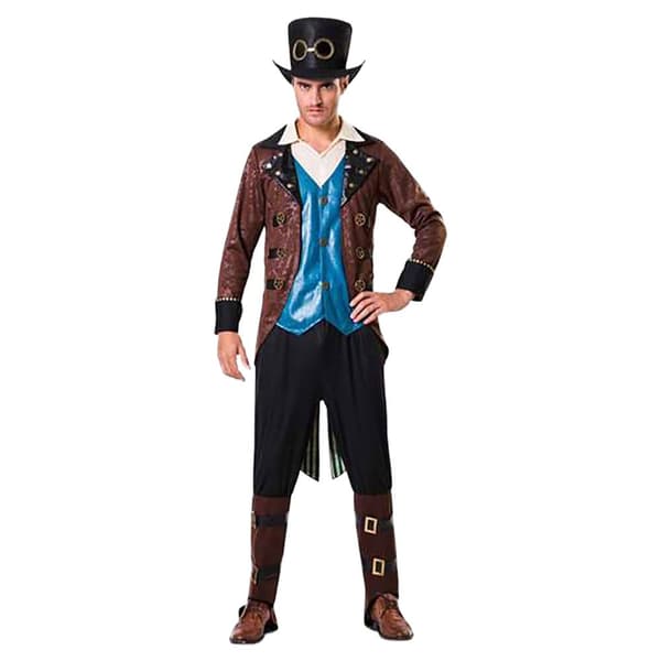 Viving Costumes Brugerdefinerede Steampunk Boy Brun S
