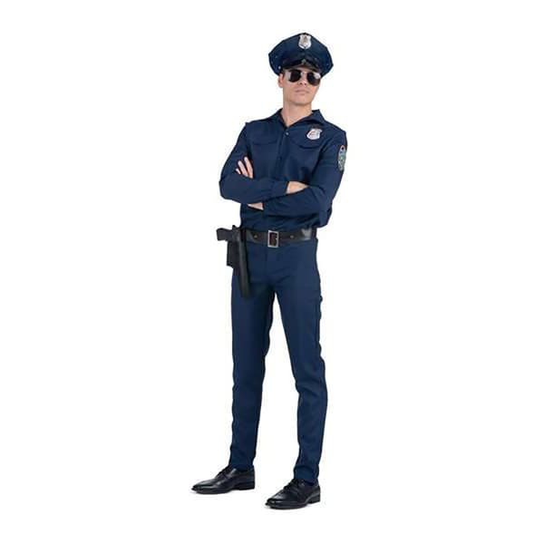 Viving Costumes Politi Told Blå S